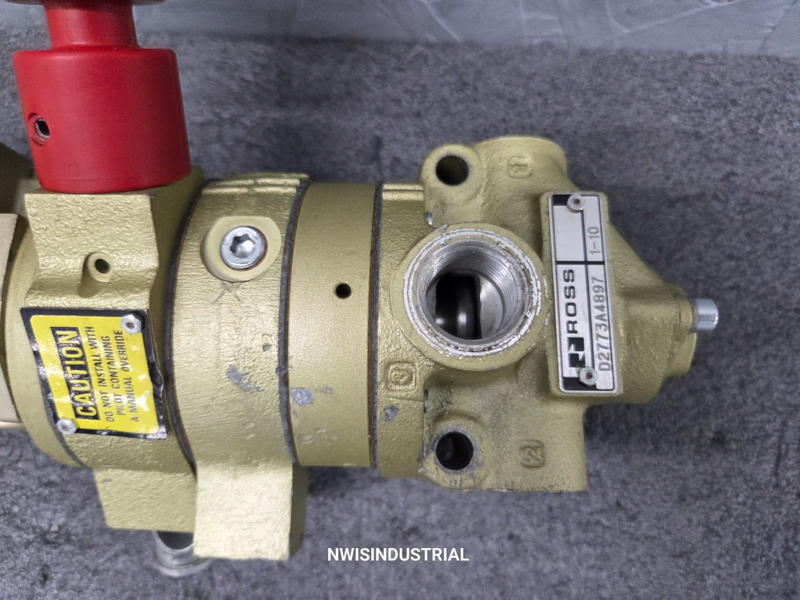 ROSS Solenoid Valve D2773A4897 w/ Lockout 2