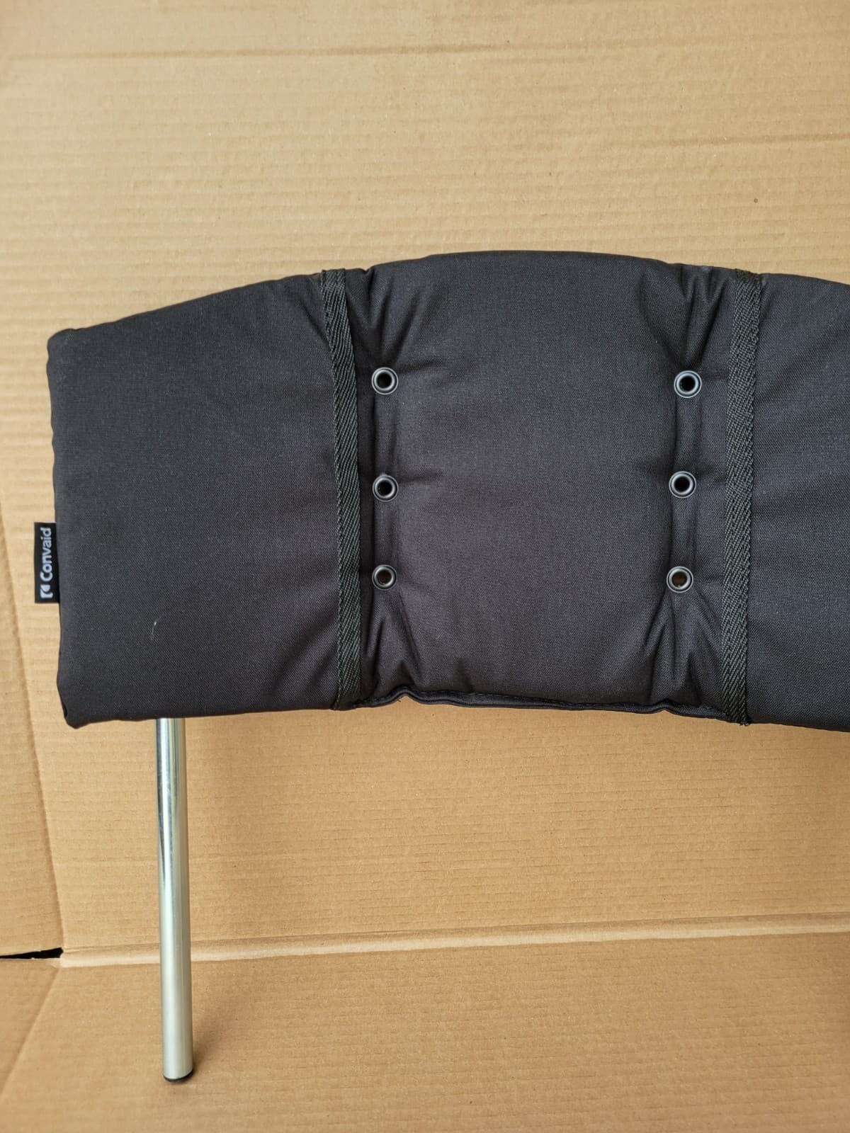 NEW Convaid Size 18 Headrest Extension Head Rest Black Cruiser  2