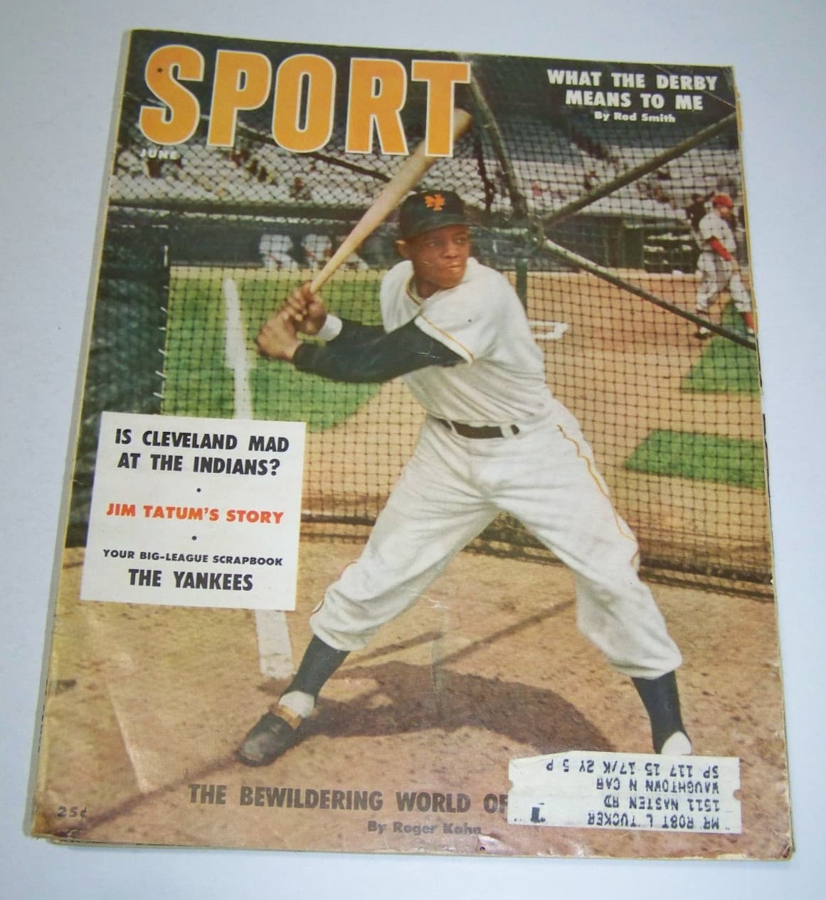 Vtg 50s 60s Sport Magazine 6 Issue Lot Billy Martin Willie Mays Vince Lombardie 5