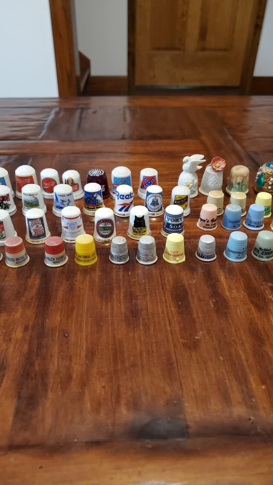 Vintage Thimbles Lot Of 64 **Very Nice** 3