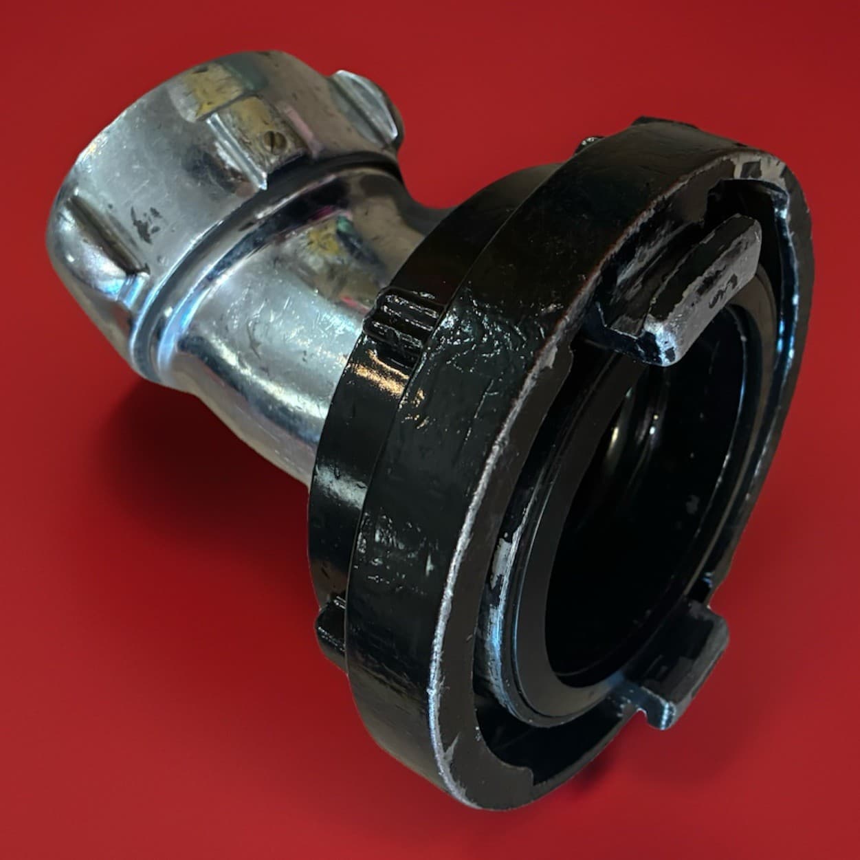 2.5” NH Elbow To Storz 4” (100) Fire Fitting Coupling