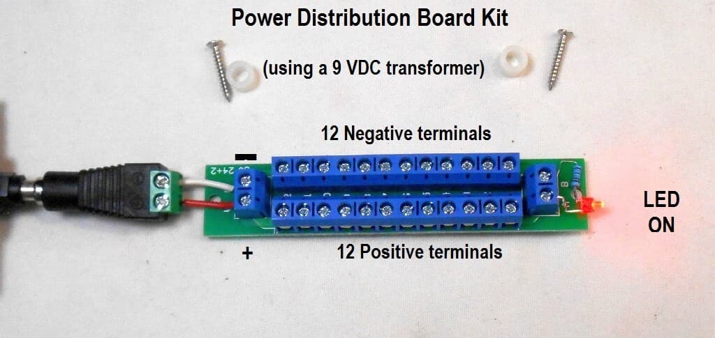 Power Distribution Board Kit for Model Trains 2