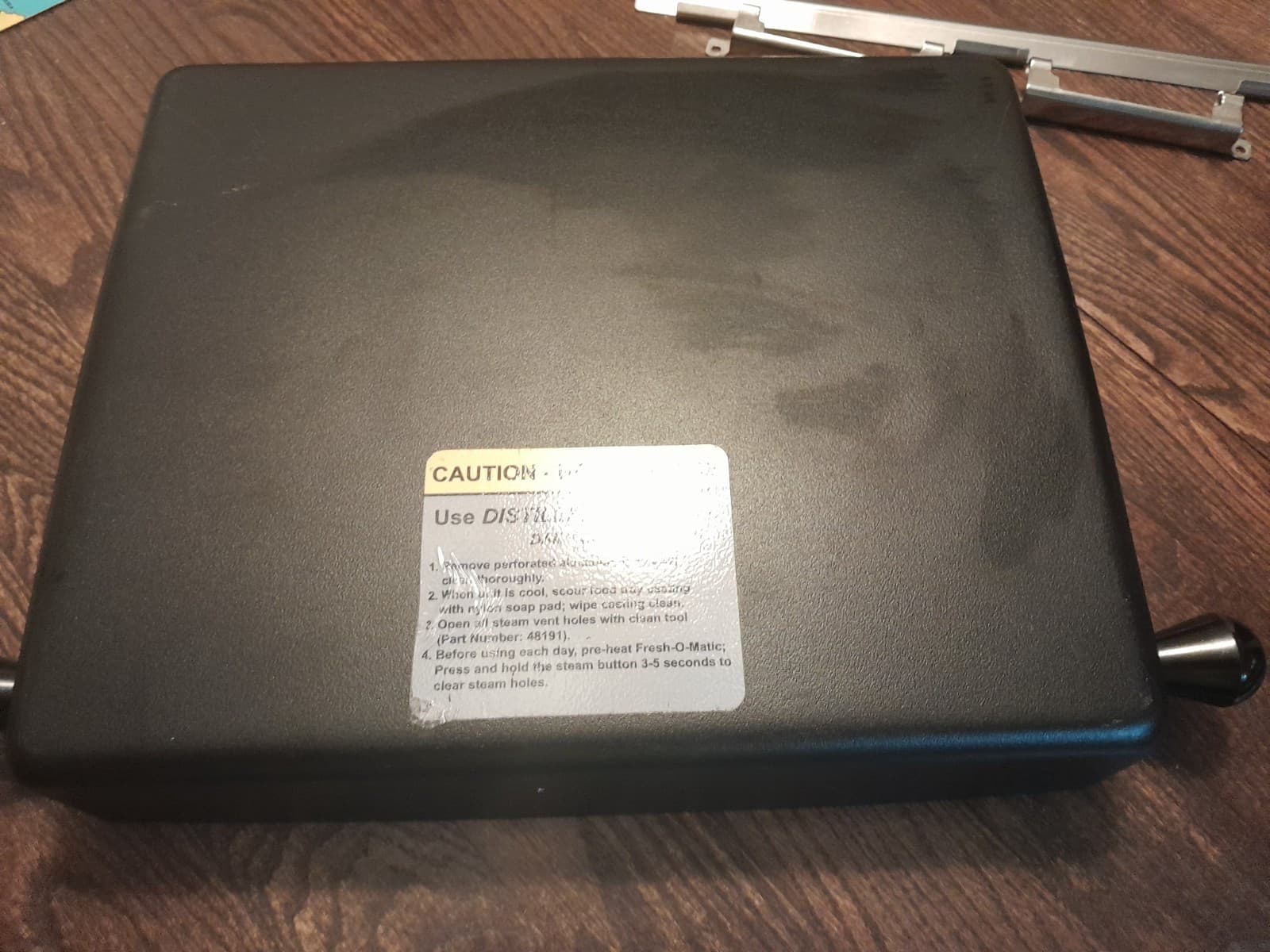 Nemco  6625A  Fresh-O-Matic 120V Countertop Steamer Complete Lid Assembly 4