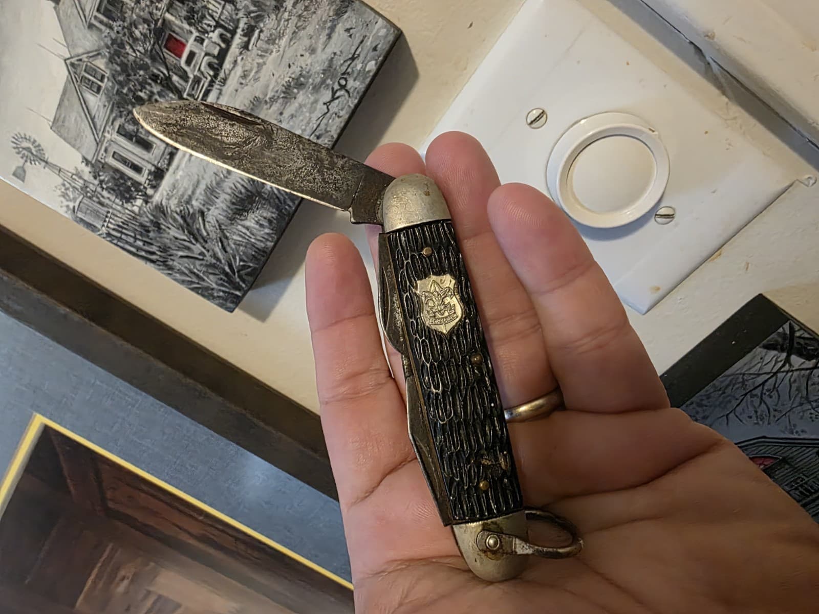 Franklin Knife from 1974 The Texas Chainsaw Massacre Same Model 5