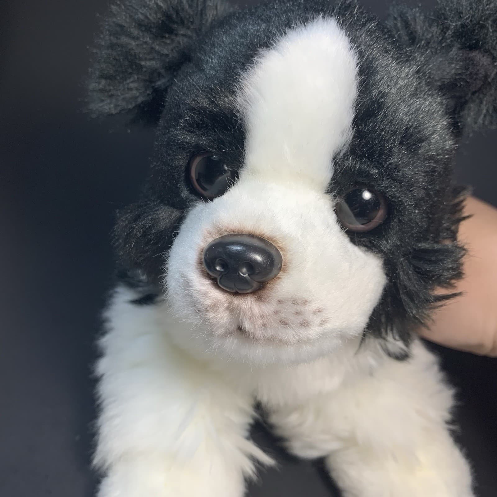 Realistic BEARINGTON COLLECTION Plush Toy BORDER COLLIE Sheepdog Soft Cuddle Dog 2