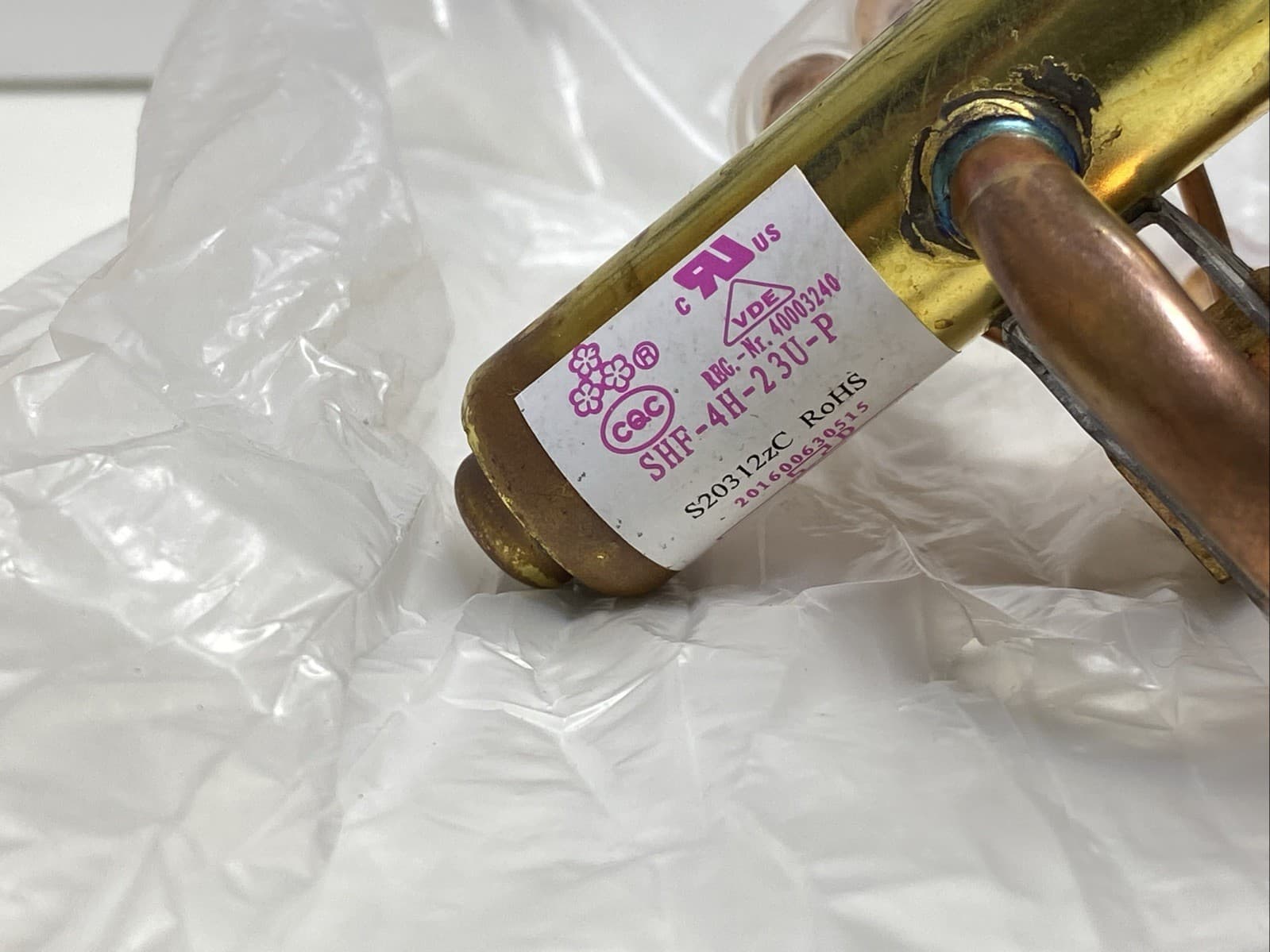 1PC FOR STF-0108G SHF-4H-23U-P DSF-4-R410A Air conditioning 4-way valve 2