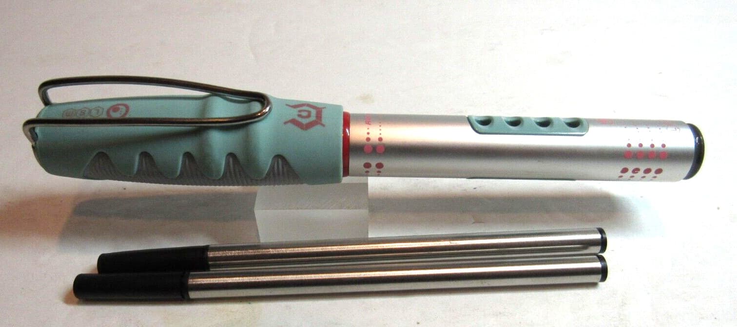 Rotring Core Lysium Rollerball Pen+2 xtra Refills+Gift Box-Made Germany 2