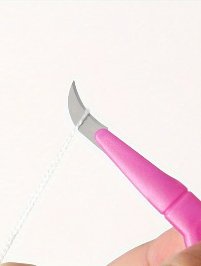 2pcs Purple Seam Rippers - Plastic Handle Thread Cutters for Sewing & Crafts-NEW 5