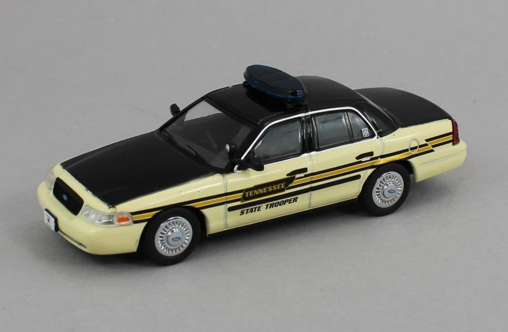 1:64 *596 DIECAST* Tennessee Highway Patrol POLICE Ford Crown Victoria *NIB* 2