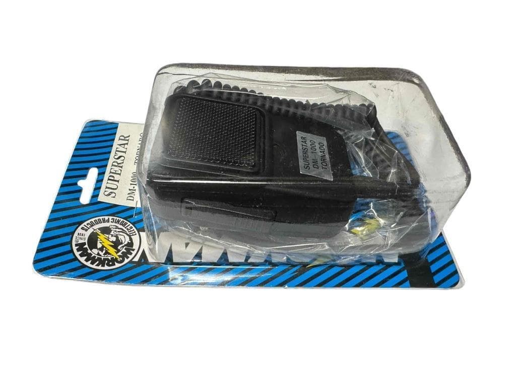 NEW Workman Superstar DM-1000 Tornado Echo Microphone For CB Ham Radio 4 Pin 3