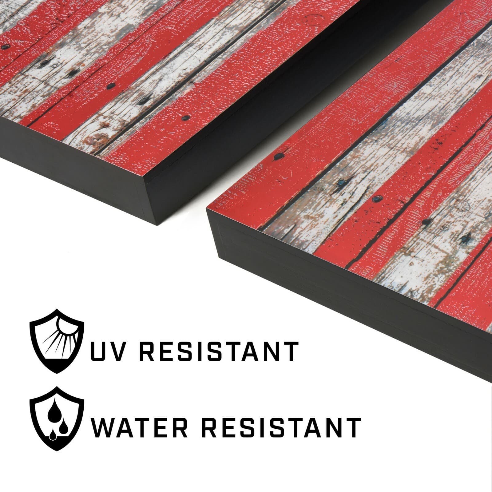 GoSports 4'x2' American Flag Cornhole Lawn Game Set Includes 8 Bags, Carry Case 2