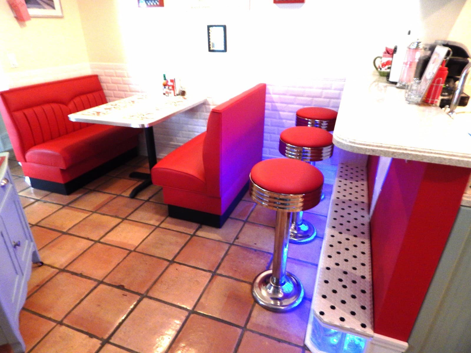 Ground Mount Retro Stools  3