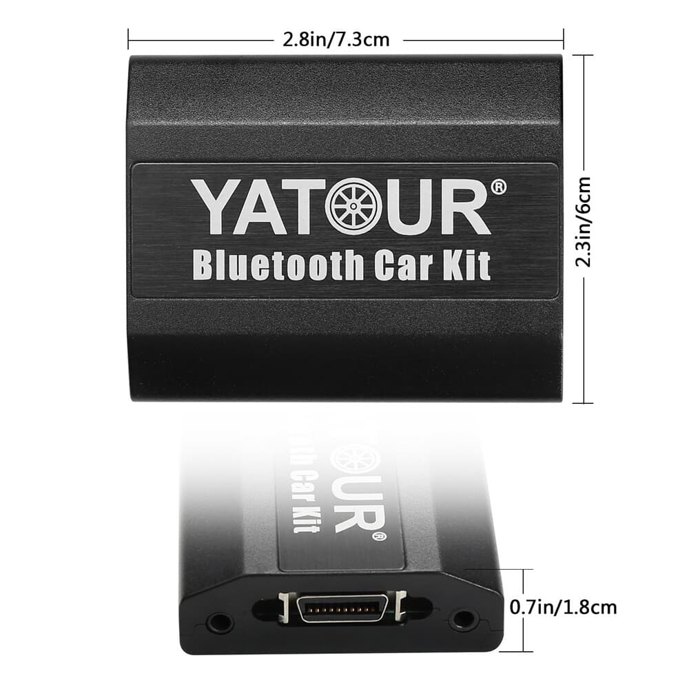 Yatour BTK-BMW4 Bluetooth Handsfree Car Kit For 3Pin+6Pin BMW Trunk Connector 6