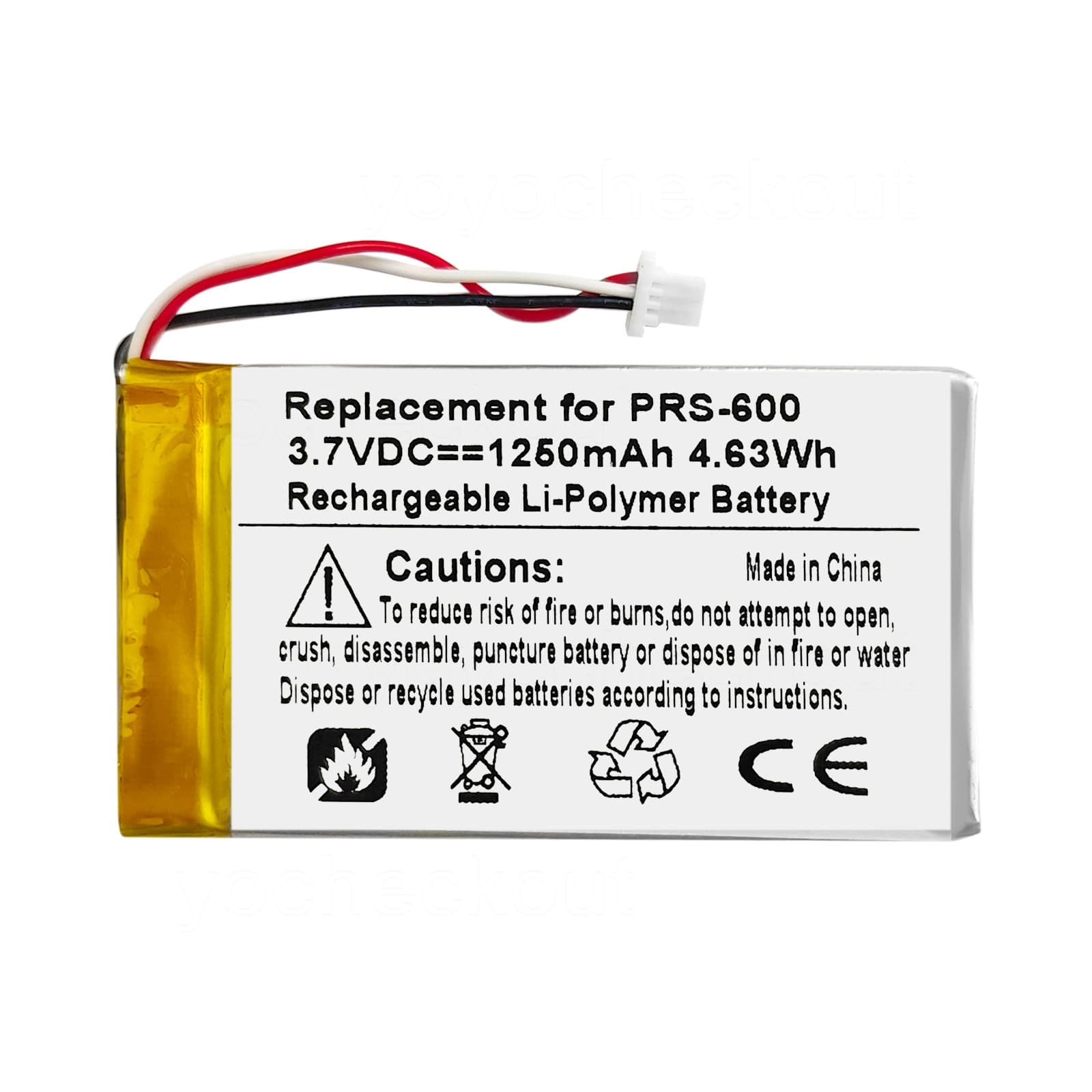 A98927554931 A98941654402 Battery For Sony PRS-600 PRS-600/RC PRS-600/BC Reader 2