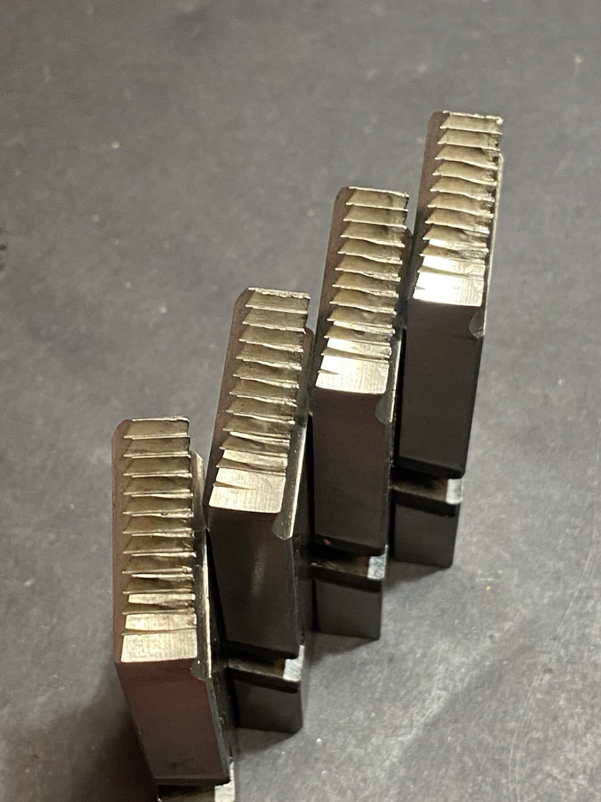 47770 1"-2" RIDGID PIPE Machine Dies, Rght-Handed Hi-Speed NPT Pipe Dies 5