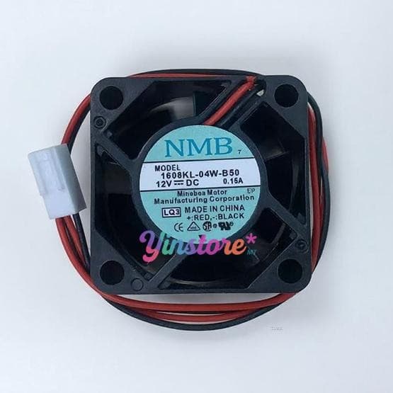 1 pc. New NMB 1608KL-04W-B50 Cooling Fan 4020 DC12V 0.15A 4CM 2Pin