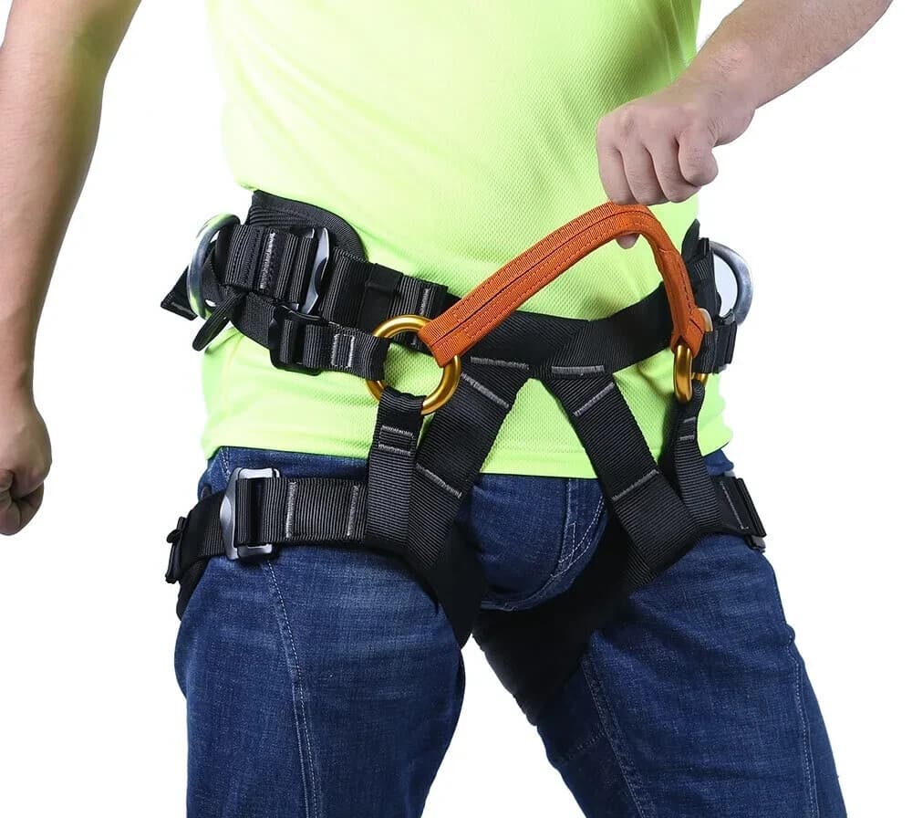 Tree Climbing Half Body Harness Arborist Work Fall Arrester Protection Equipment 2