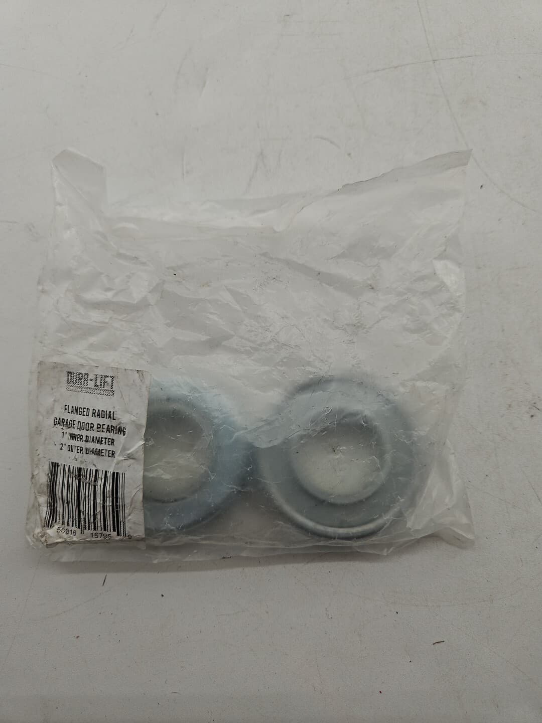 Dura-Lift - DLABE - 1" x 2" Flanged Radial Garage Door Bearing - Pack of 2