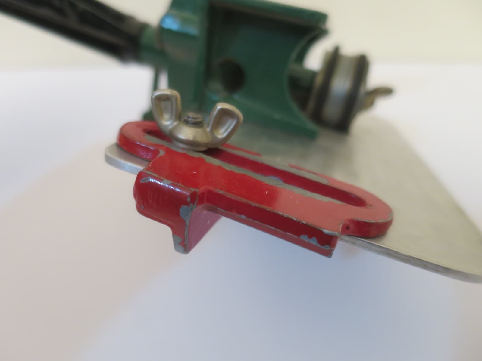 Vintage RIGBY Cloth Stripping Machine Cloth Cutting Hook Rug Making Tool 6