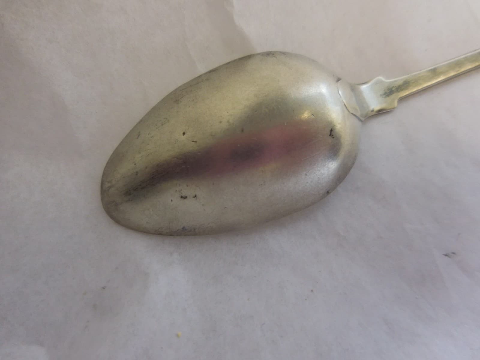 JAMES I LANGFORD HALIFAX NOVA SCOTIA CANADA COIN SILVER TEASPOON C 1830-40 6