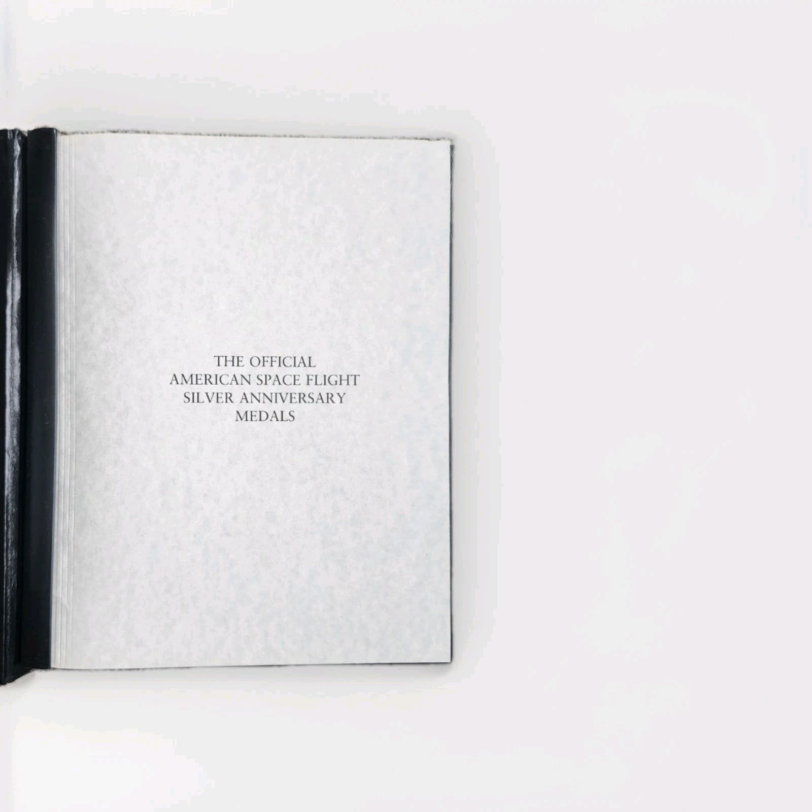 American Space Flight Silver Anniversary Medal- complete collection 2