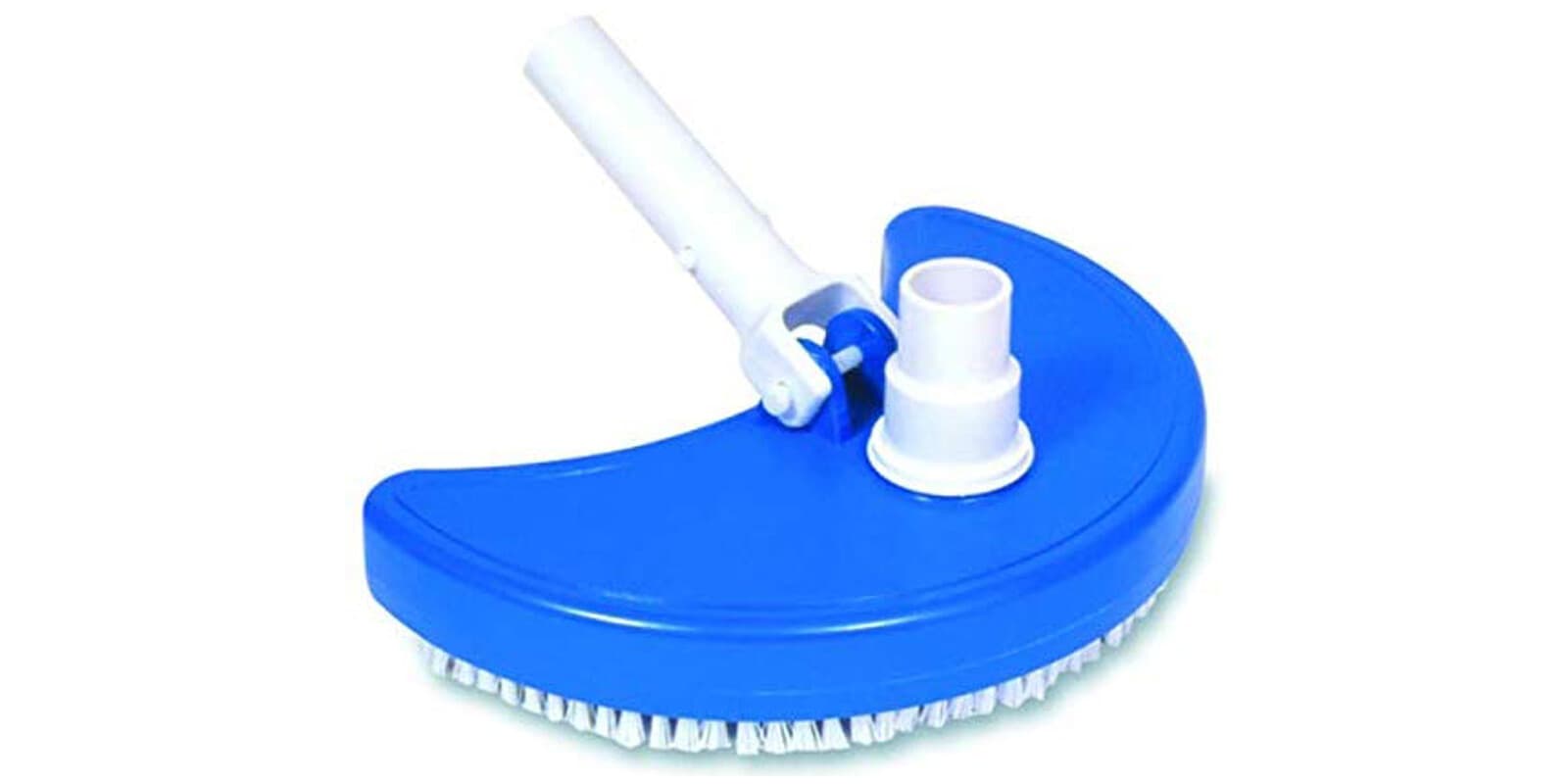 HydroTools by Swimline 8110 Weighted Half Moon Swimming Pool Vacuum Head