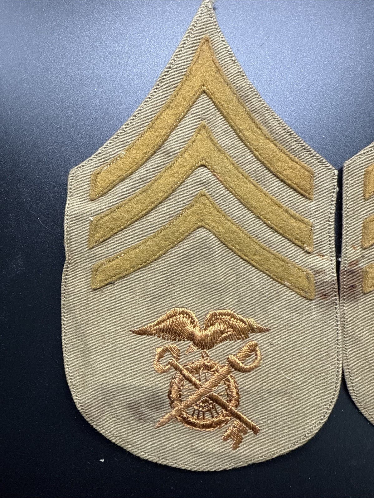 WWI Army Quartermaster Sergeant Patch, Set Military 2