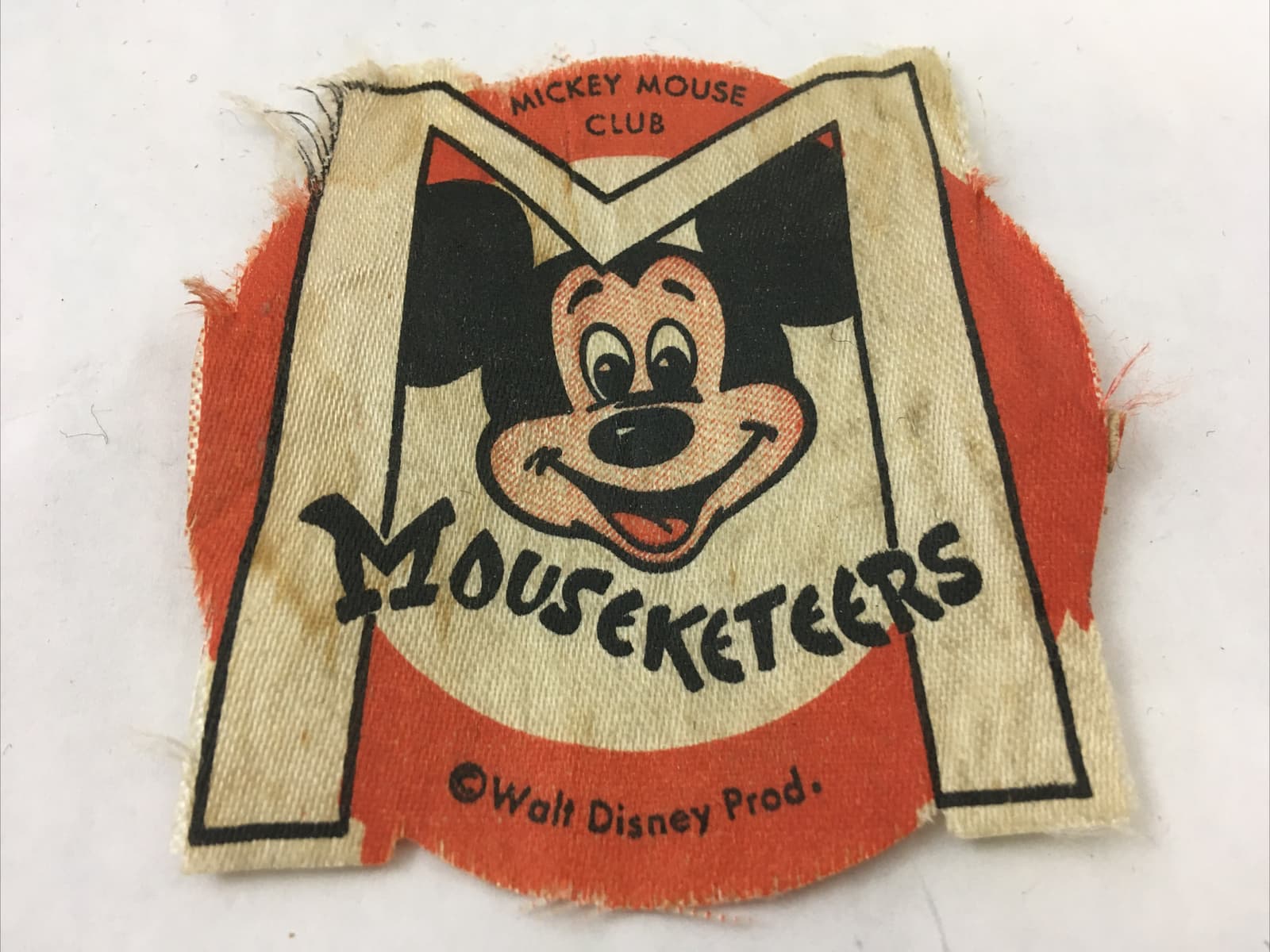 Vintage 1950s Disney Mickey Mouse Club Hat with Charms Benay Albee Made in USA 4