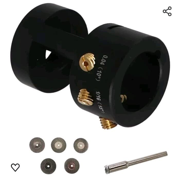 Sharpener Grinder Tool for TIG Welding Tungsten Electrode Multi-Angle Offsets