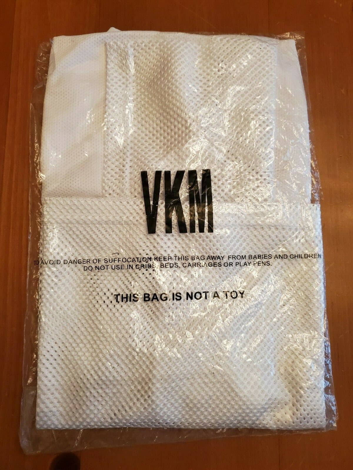 NEW Youth  Medium/Large Venus VKM FOOTBALL Half Shirt Practice Jersey - White 3