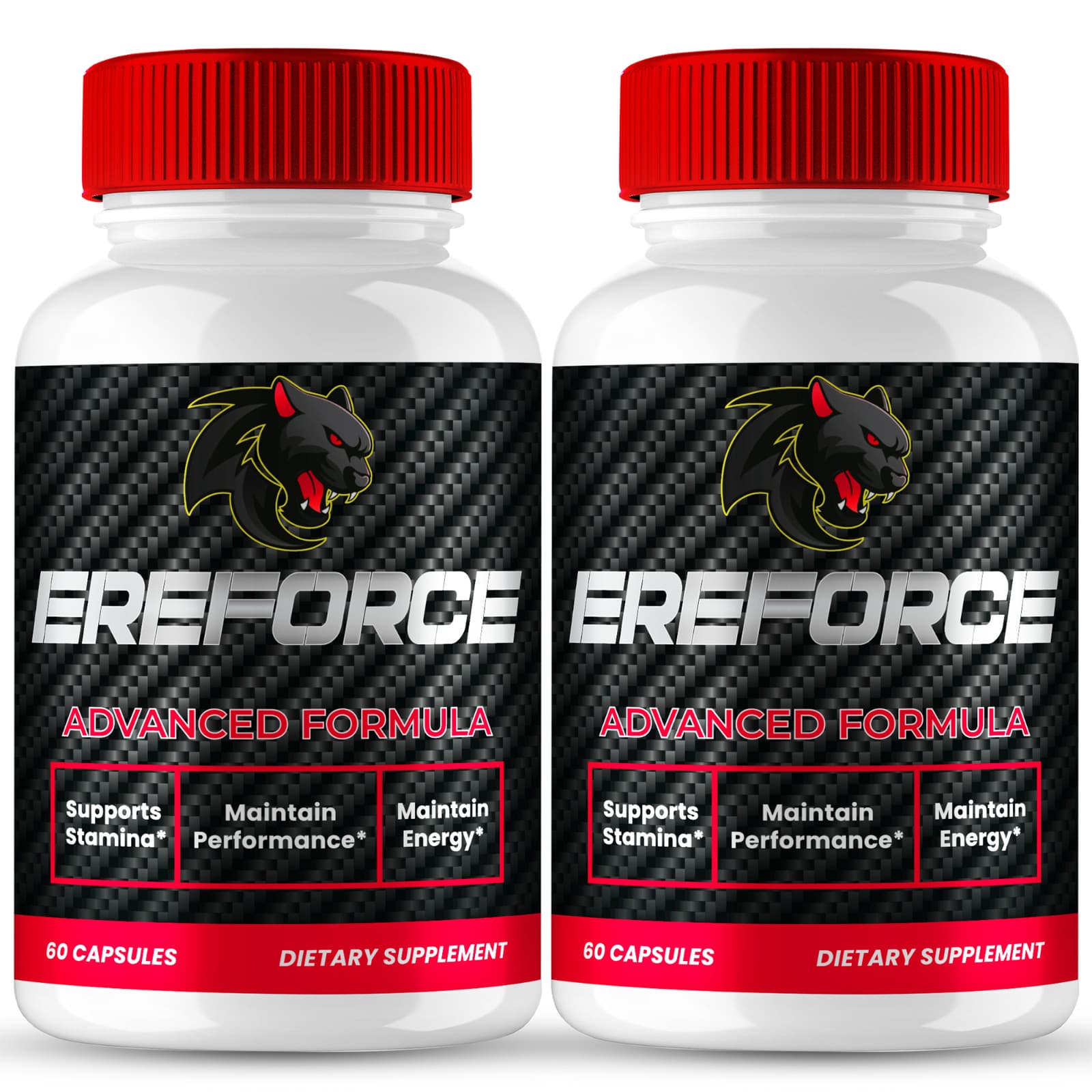 (2 Pack) Ereforce Pills for Men, Advanced Ere Force for Male Health Support