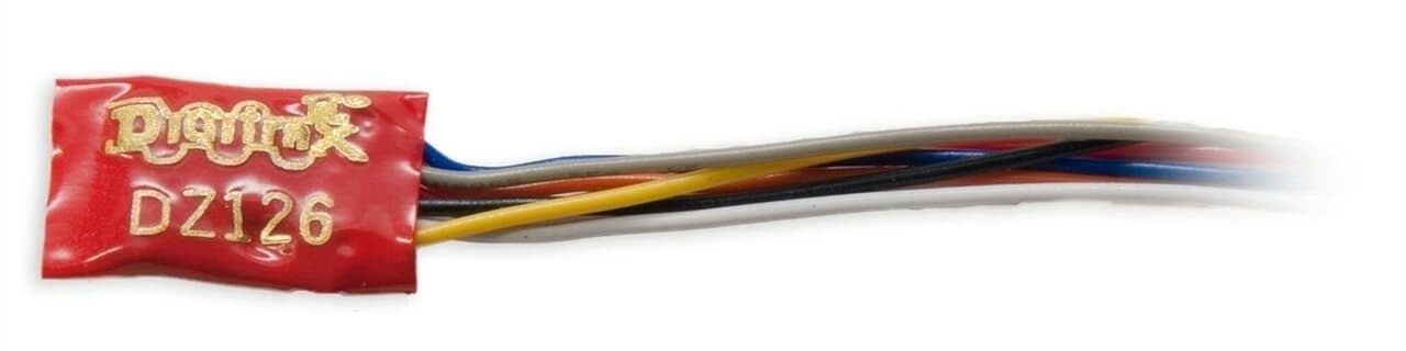 Digitrax  DZ126 Mobile Decoder Z/N/HO Scale 1 Amp/1.5 Amp Peak NIB