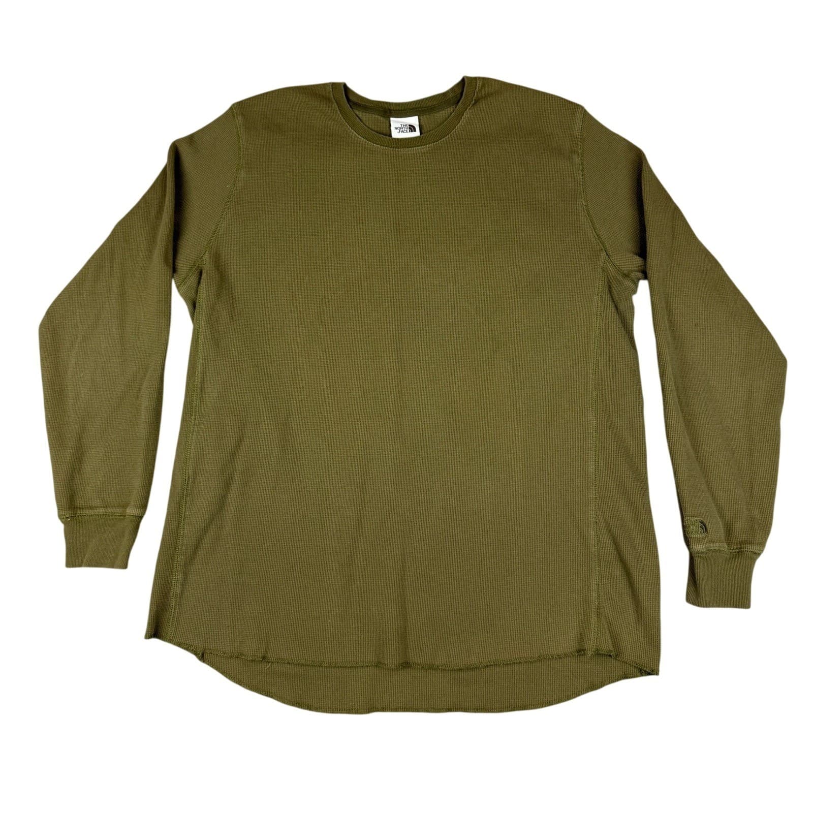 The North Face Shirt Mens XXL Base Layer Long Sleeve Waffle Knit Thermal