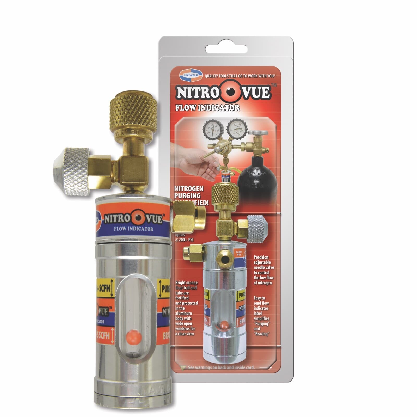 Uniweld NV1 NitroVue™ Nitrogen Flow Indictor 3