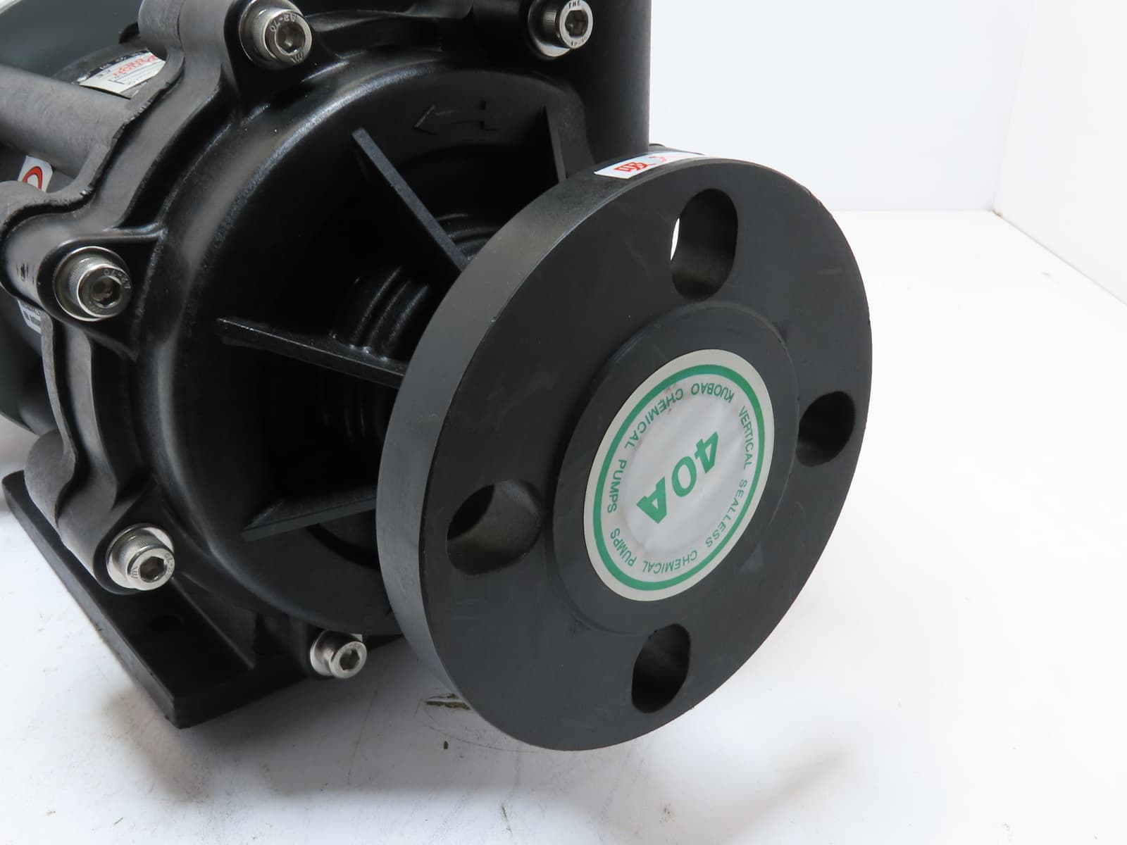 Kuobao MPH-F-441CCV5 Magnetic Drive Vertical Sealless Chemical Pump 1HP 350 LPM 6