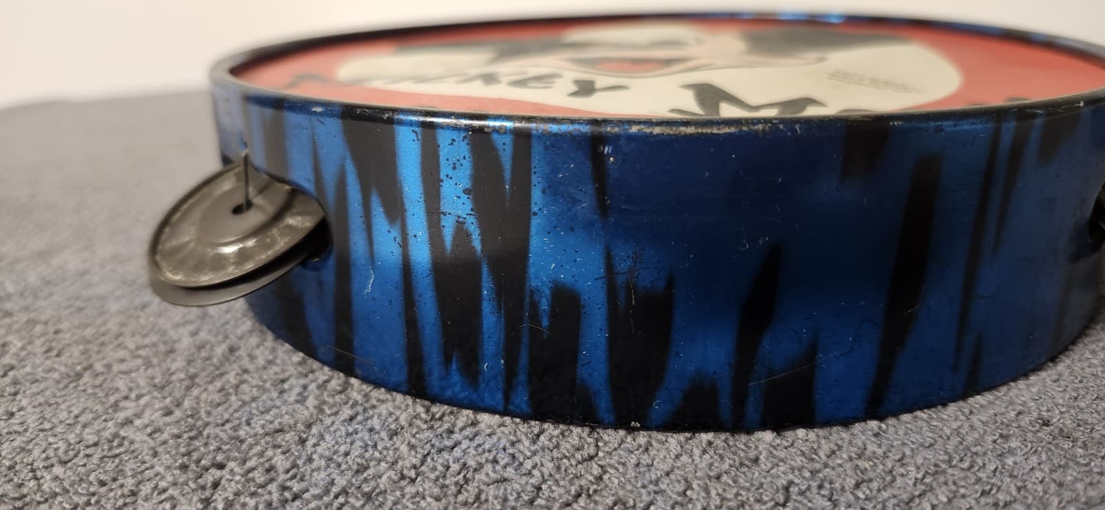 Disney Mickey Mouse Club Mouseketeers Tambourine 1950s 5