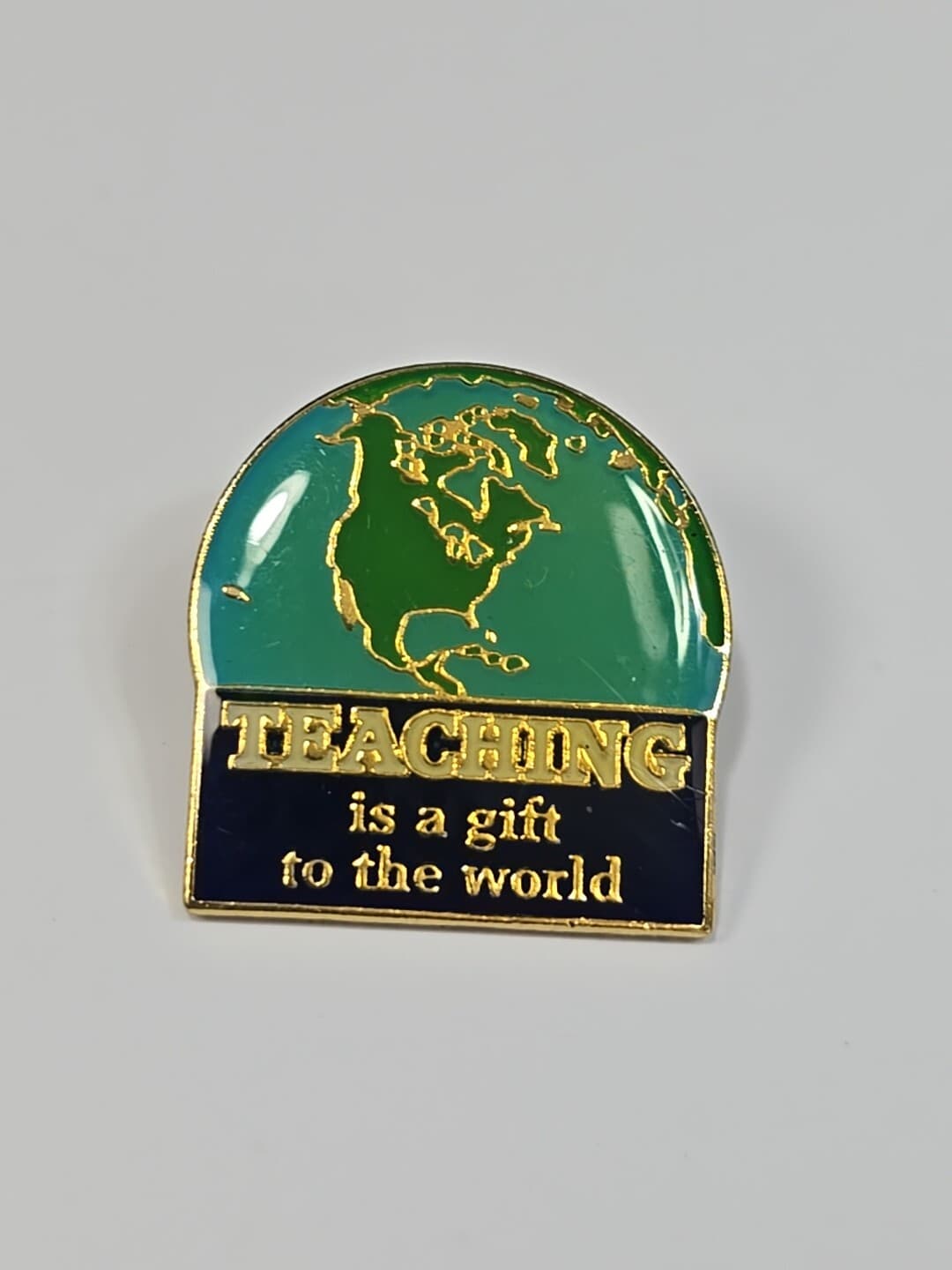 Teaching is a Gift to the World Lapel Pin 2