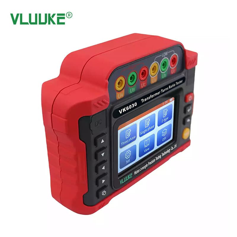 Handheld Transformer Turns Ratio Tester Ratio Group Meter 3 Phase Single Phase