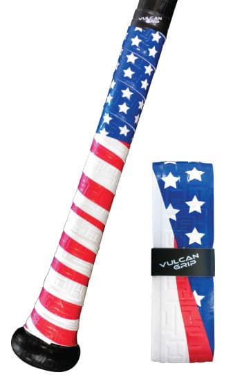 VULCAN ADVANCED POLYMER BAT GRIPS - STANDARD 1.75 MM - OLD GLORY