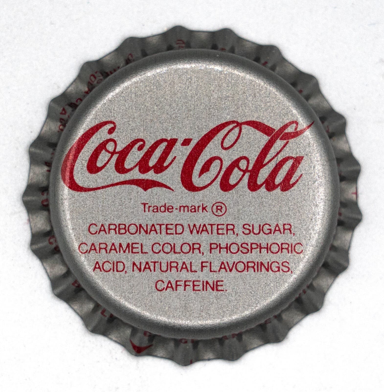 100 Silver Coca-Cola Bottle Caps 1960's -Never Used- NOS 3