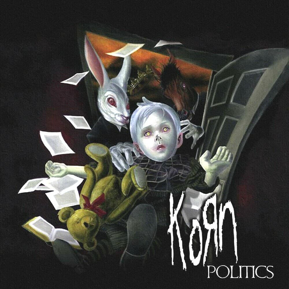 Korn Politics SINGLE 12x12 Album Cover Replica Poster Gloss Print