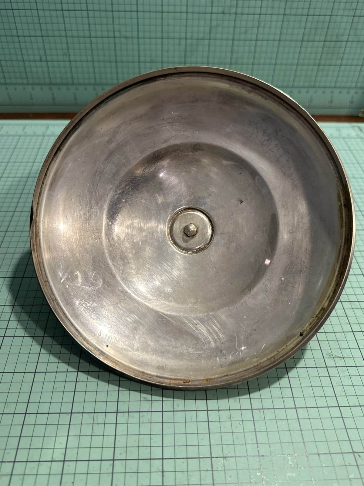 Vintage Silverplate Serving Bowl Lid Only 7.5” BS3 5