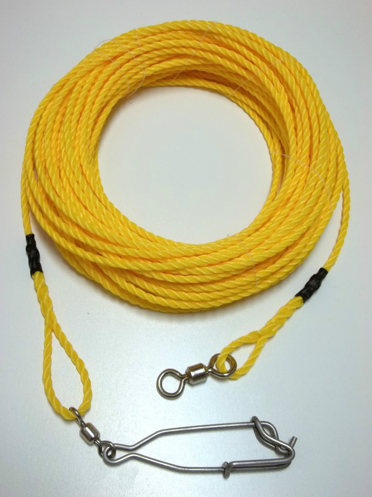 75 ft Spearfishing floating line float rope scuba diving dive competition swivel