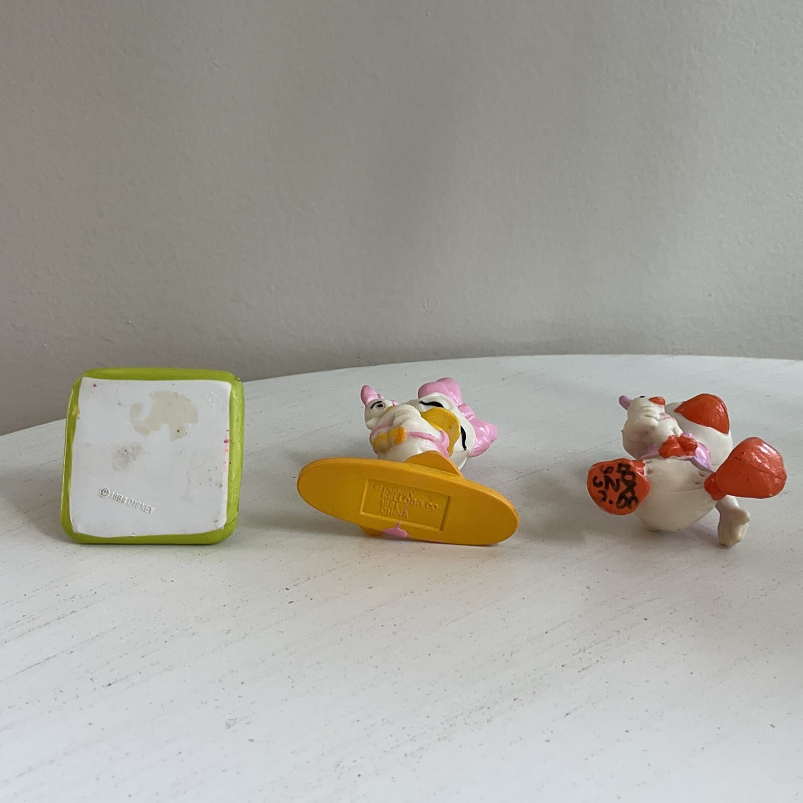 Disney Figurines Baby Donald Duck 1984, Baby Daisy Duck 1991, Daisy 1986 Vintage 6