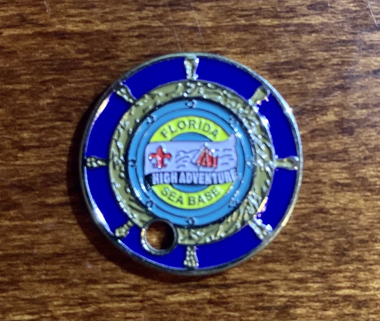 Scouting High Adventure 4-Pathtag Set: Philmont, SeaBase, Northern Tier, SBR 5