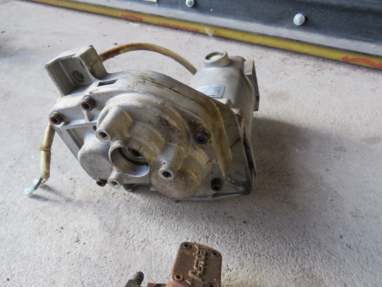 ROTHENBERGER 63004 Supertronic 2SE Pipe Threading Machine MOTOR & OIL PUMP ASADA 5