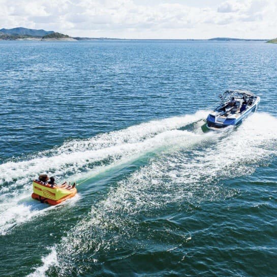 Towable Tube for Boating 1-2 Riders Boating Tubes Towable Water Sport 5