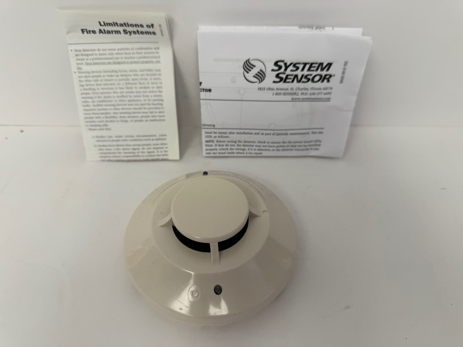 SYSTEM SENSOR 2D51 PHOTOELECTRIC SMOKE DETECTOR  NEW OPEN BOX