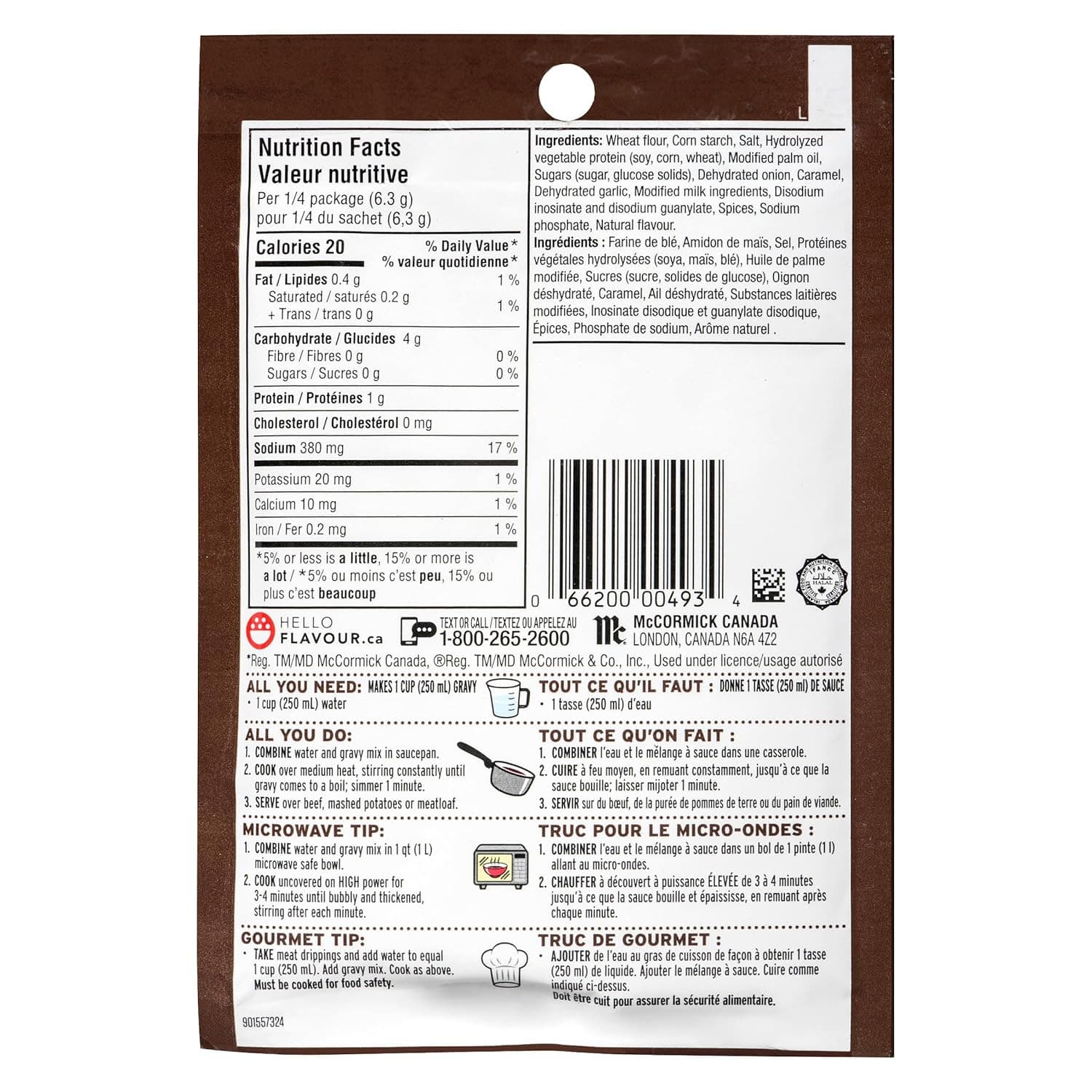 Brown Gravy Mix, No Artificial Colours or Flavours, No MSG Added, 25G 2