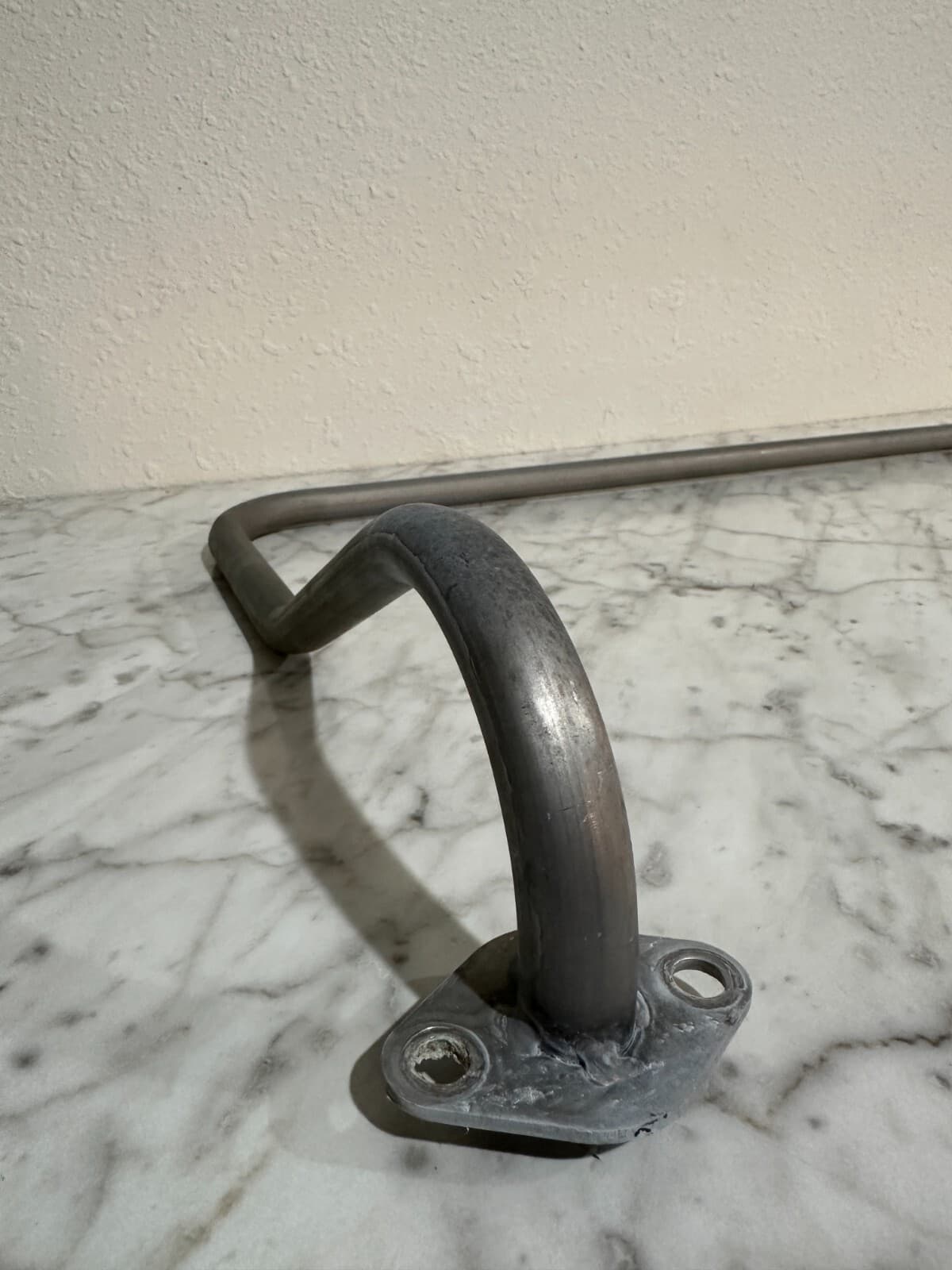 Hobart 00-474869 AM14 Rinse Pipe Connector and Flange Assembly 5